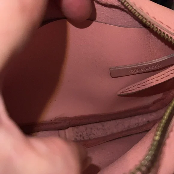 Small madewell pink crossbody purse - Picture 7 of 9